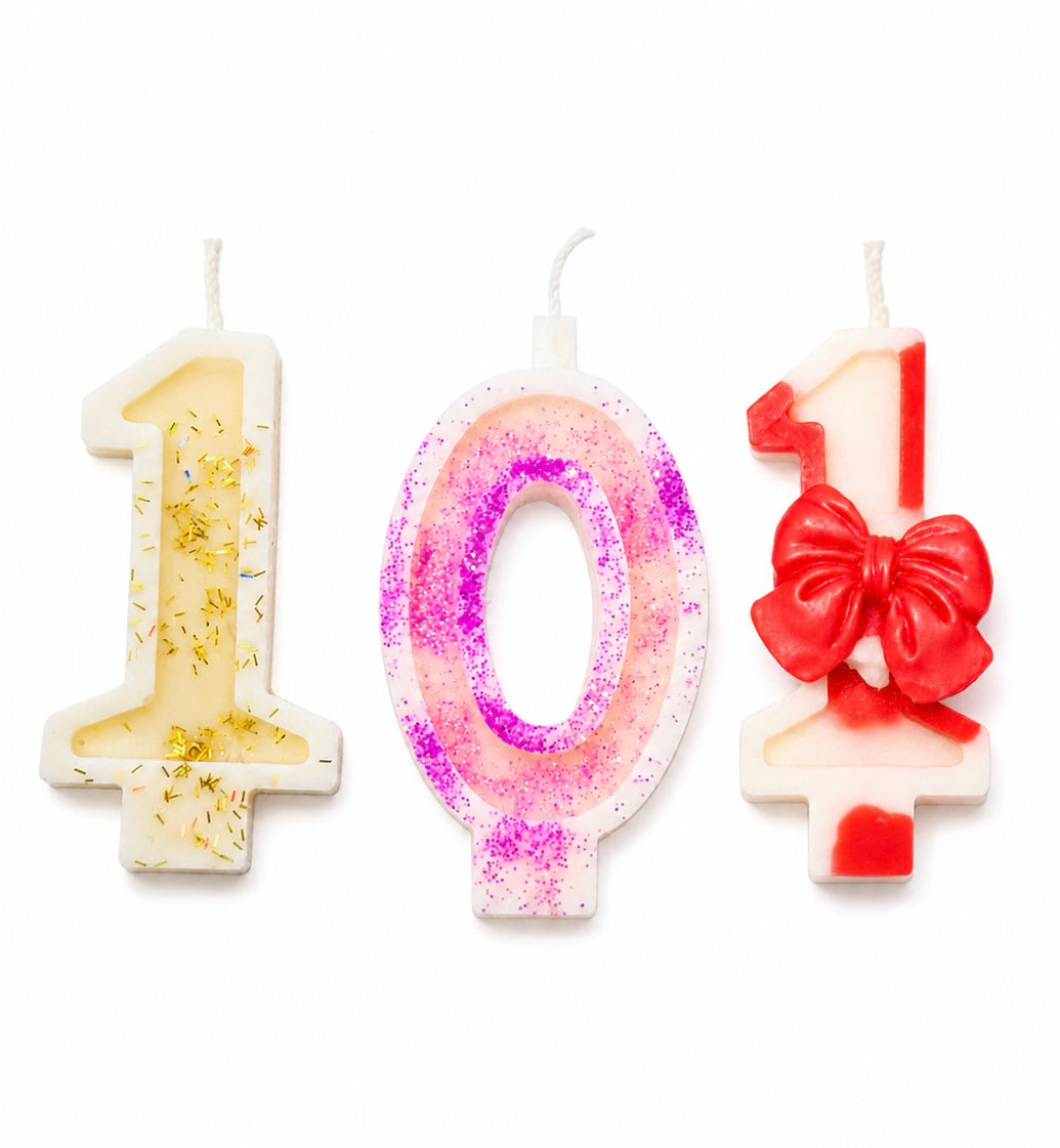 Birthday Number Candles